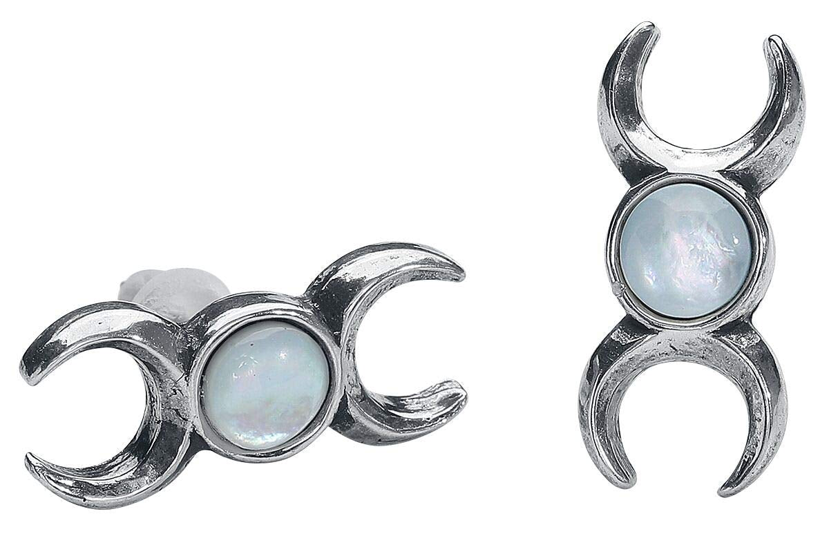 Earrings triple goddess