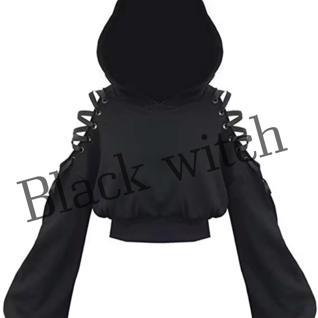 Hoodie kawaii cat ears black