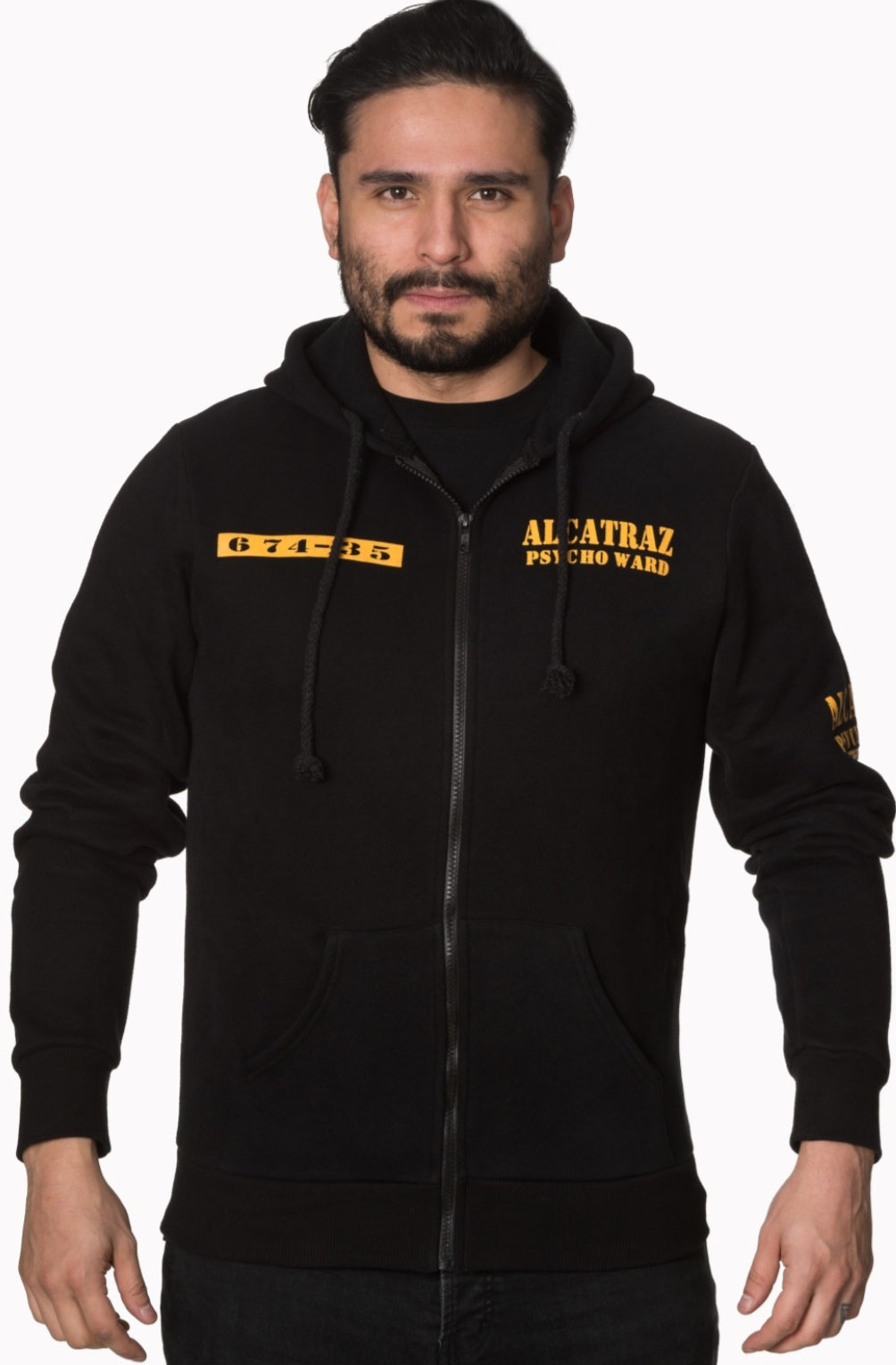 Alcatraz hoodie black