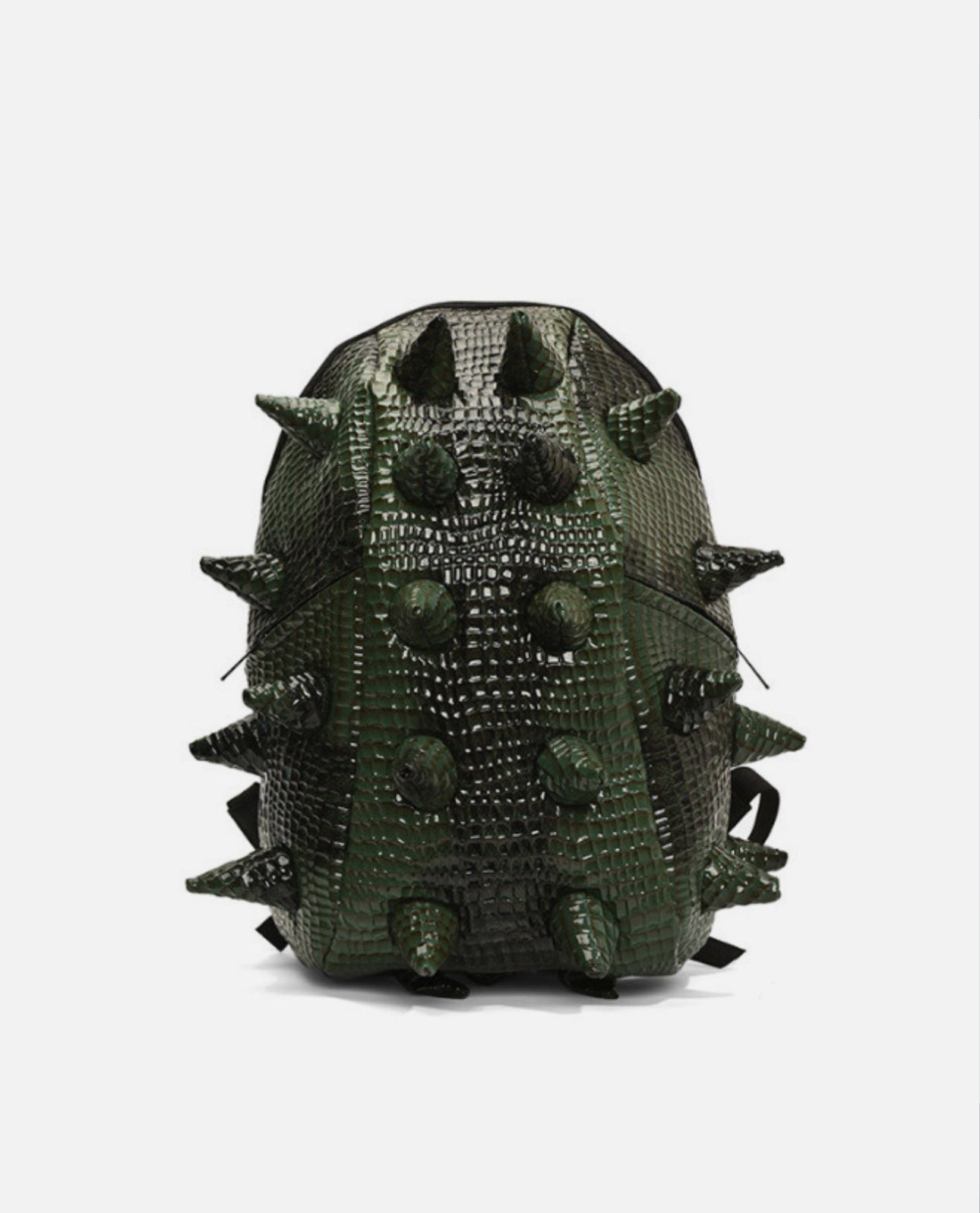 Spiked backpack-green