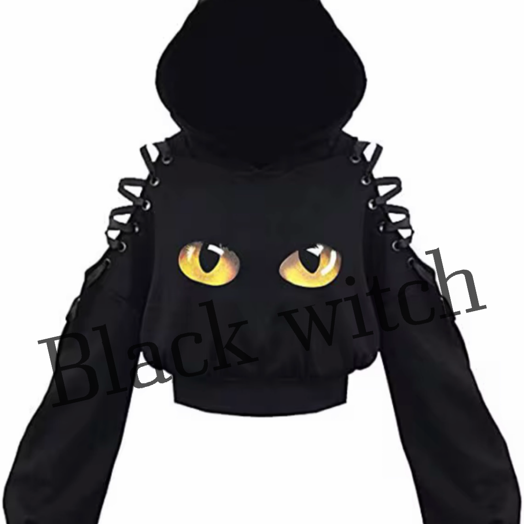 Hoodie kawaii cat ears-C