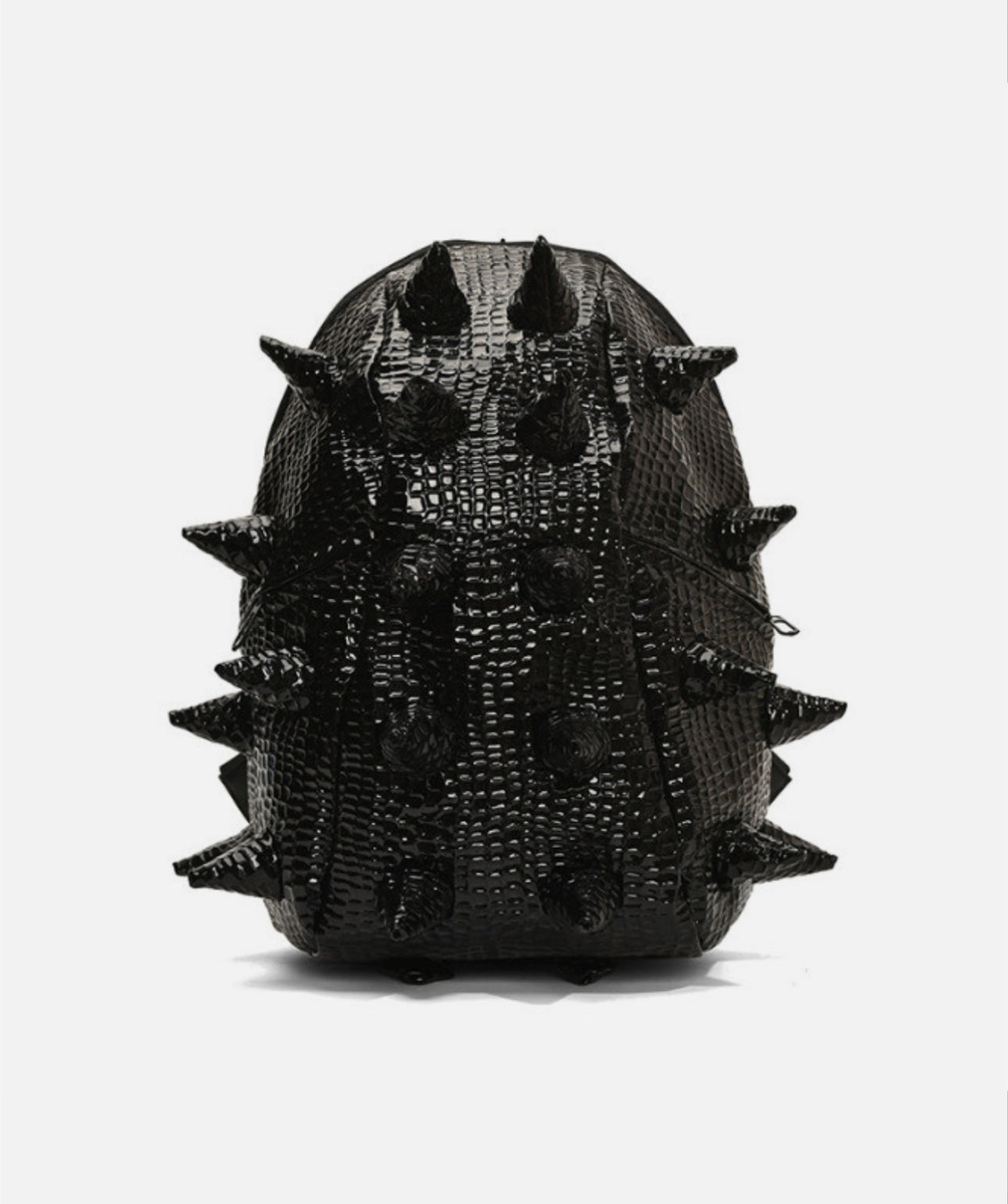 Spiked backpack-black