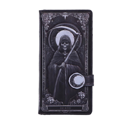 Skeleton Tarot Embossed Purse