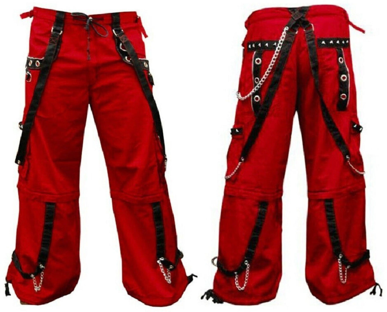 Red tripp trousers by
