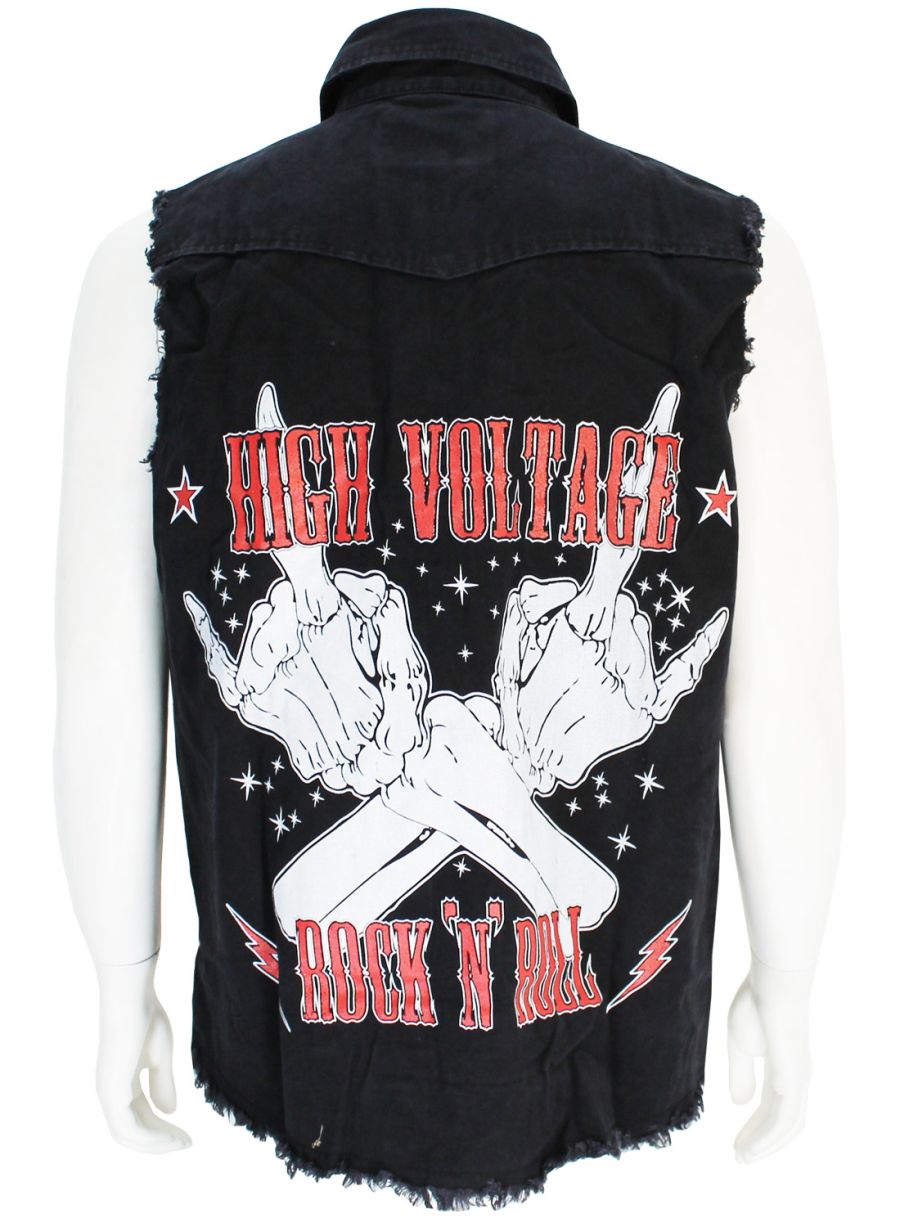 rock n roll hands shirt