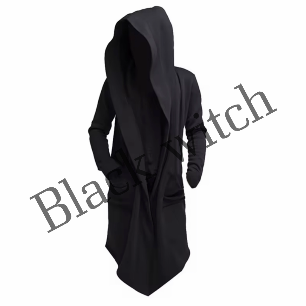 Men hooded mantle