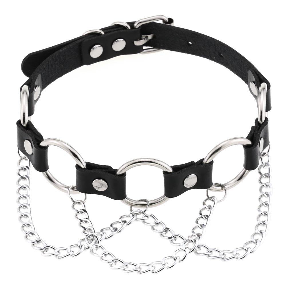 VNB135-Small Ring Chain Neckband