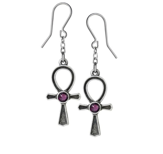 Ankh Of Osiris Pair of Earrings