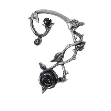 Wild Black Rose Ear Wrap
