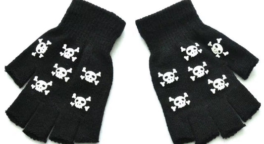 Skull gloves