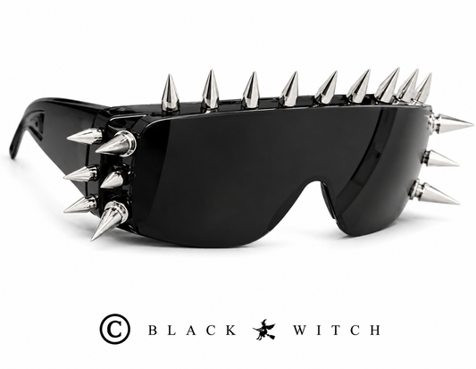 Punk rocket spike sunglasses