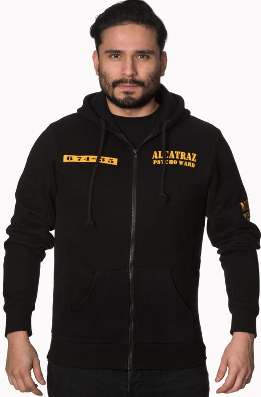 Alcatraz hoodie black