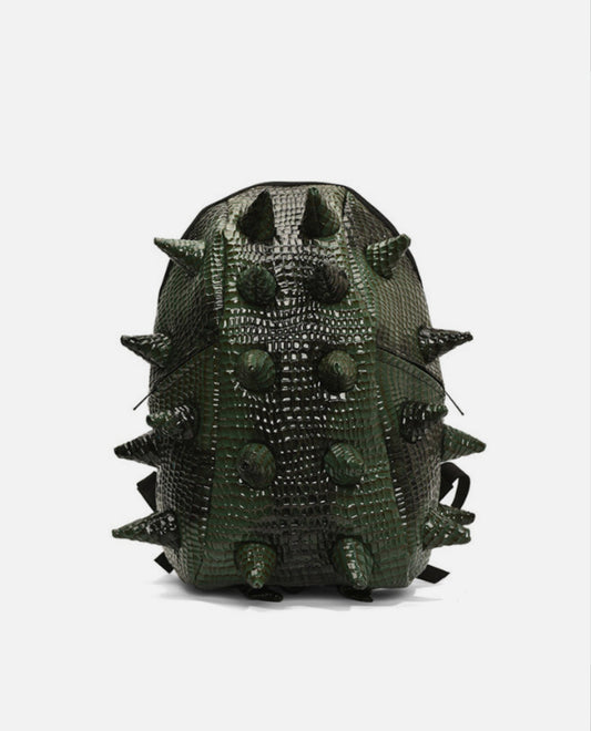 Spiked backpack-green