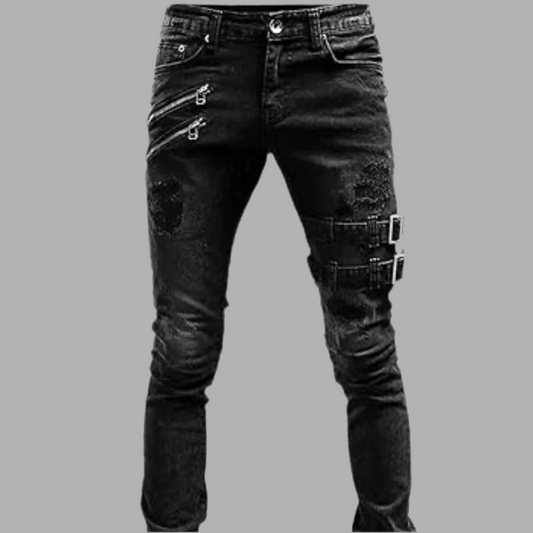 Denim jeans-black