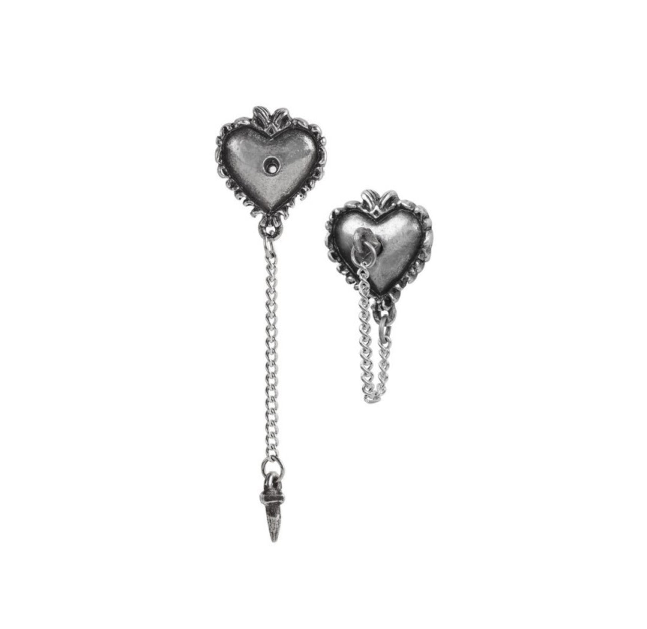 WITCHES HEART earrings
