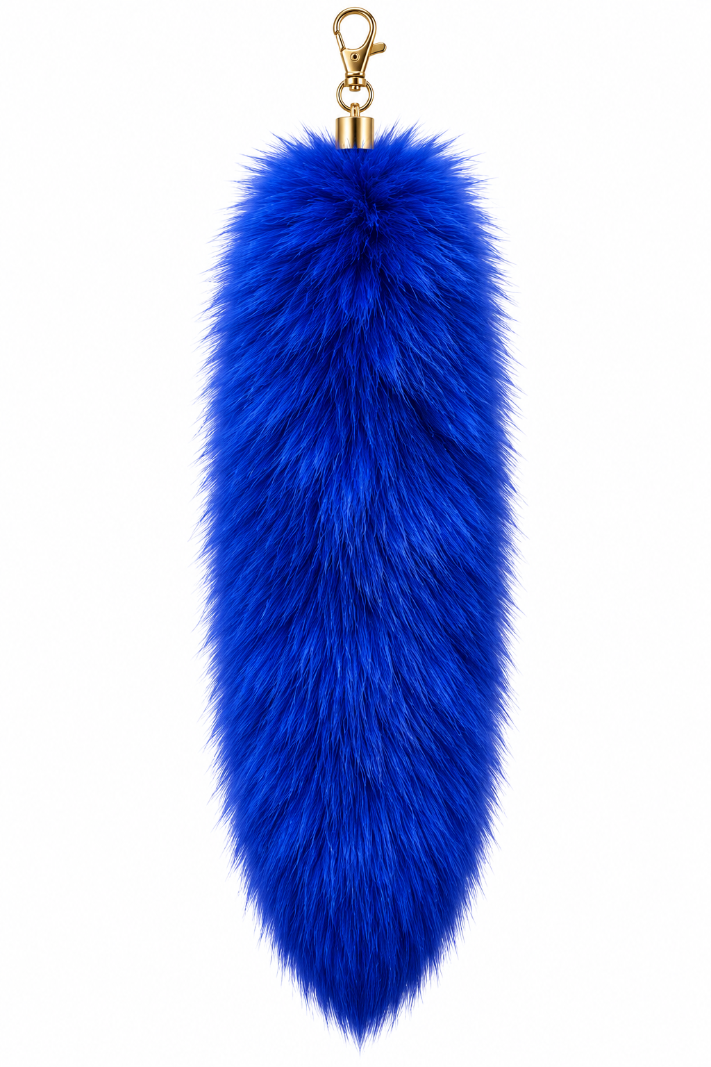 Fur tail- dark blue