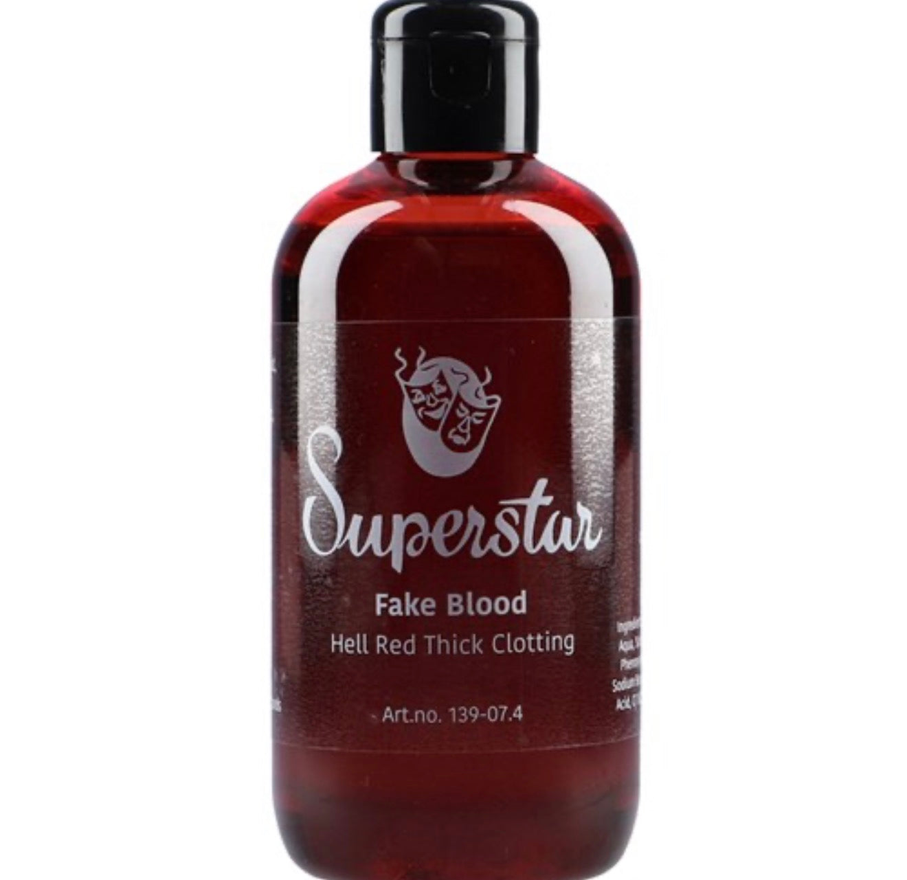 Kunstbloed hel rood dik stollend (250ml)