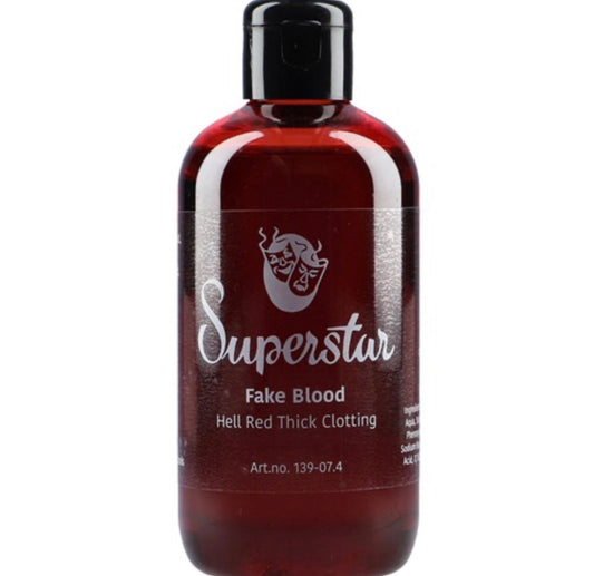 Kunstbloed hel rood dik stollend (250ml)