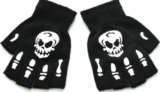 Skull gloves