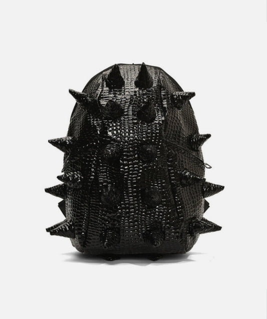 Spiked backpack-black