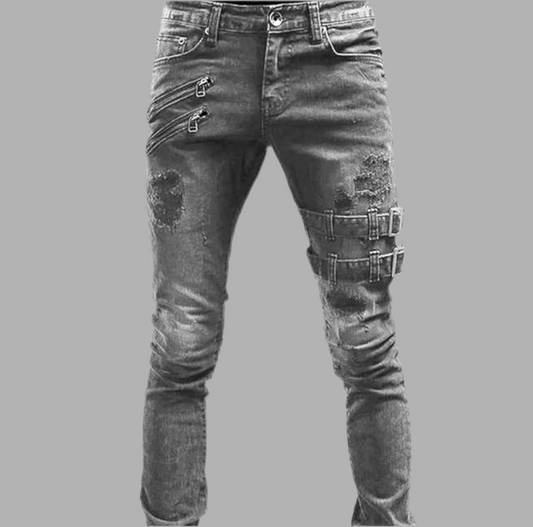 Denim jeans-grey