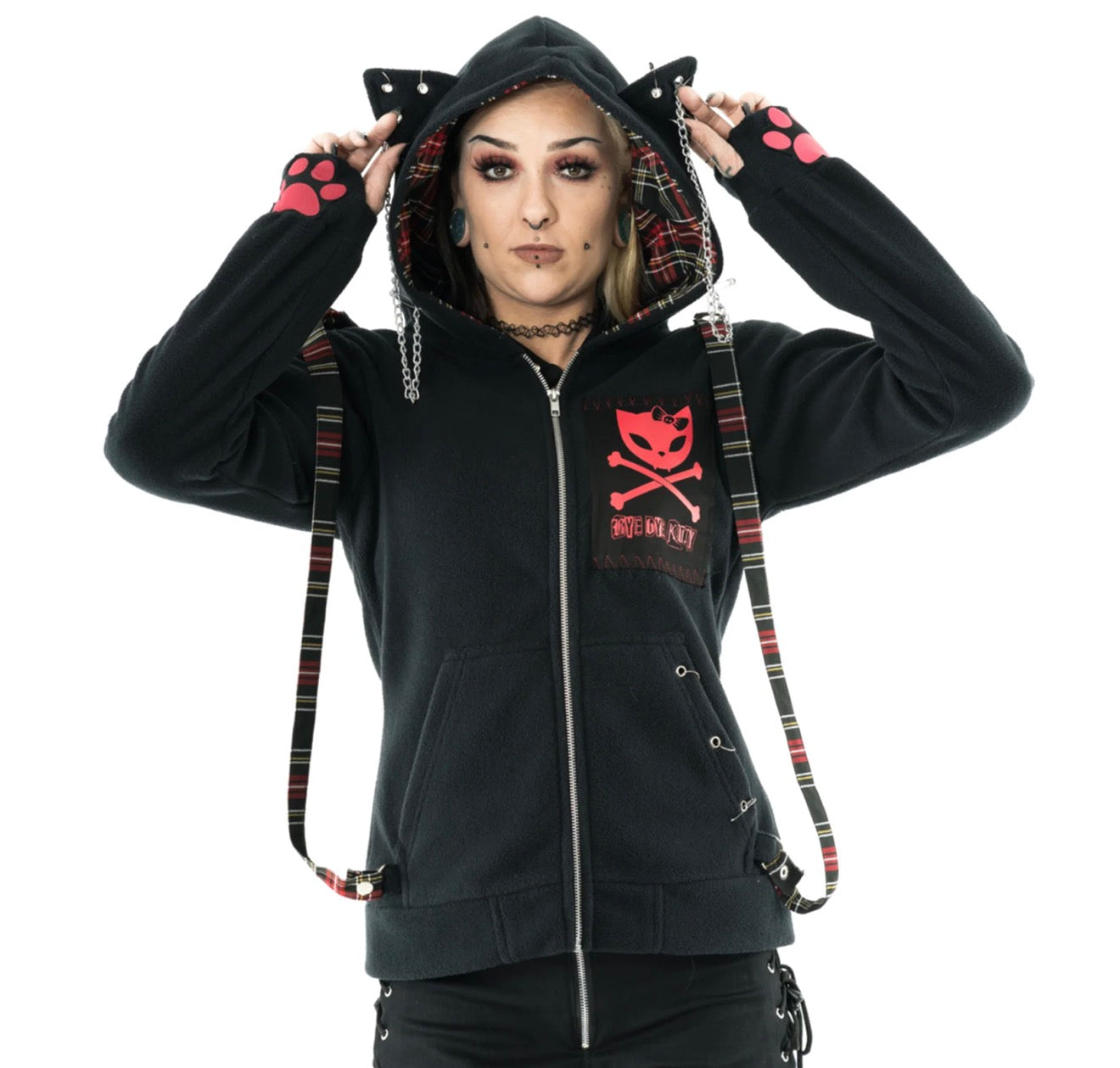 TRINITY HOOD - BLACK