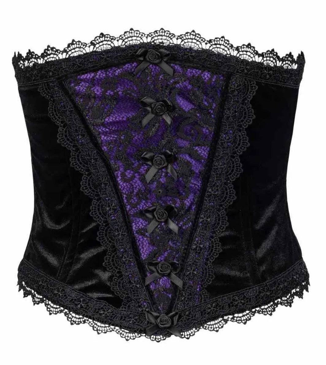 K084 -Waspie - Black / Purple