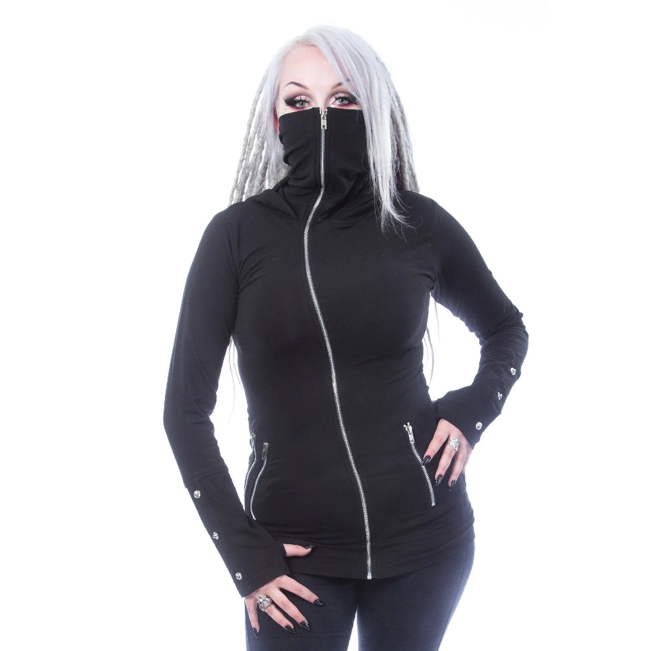 EUDORA HOOD - BLACK