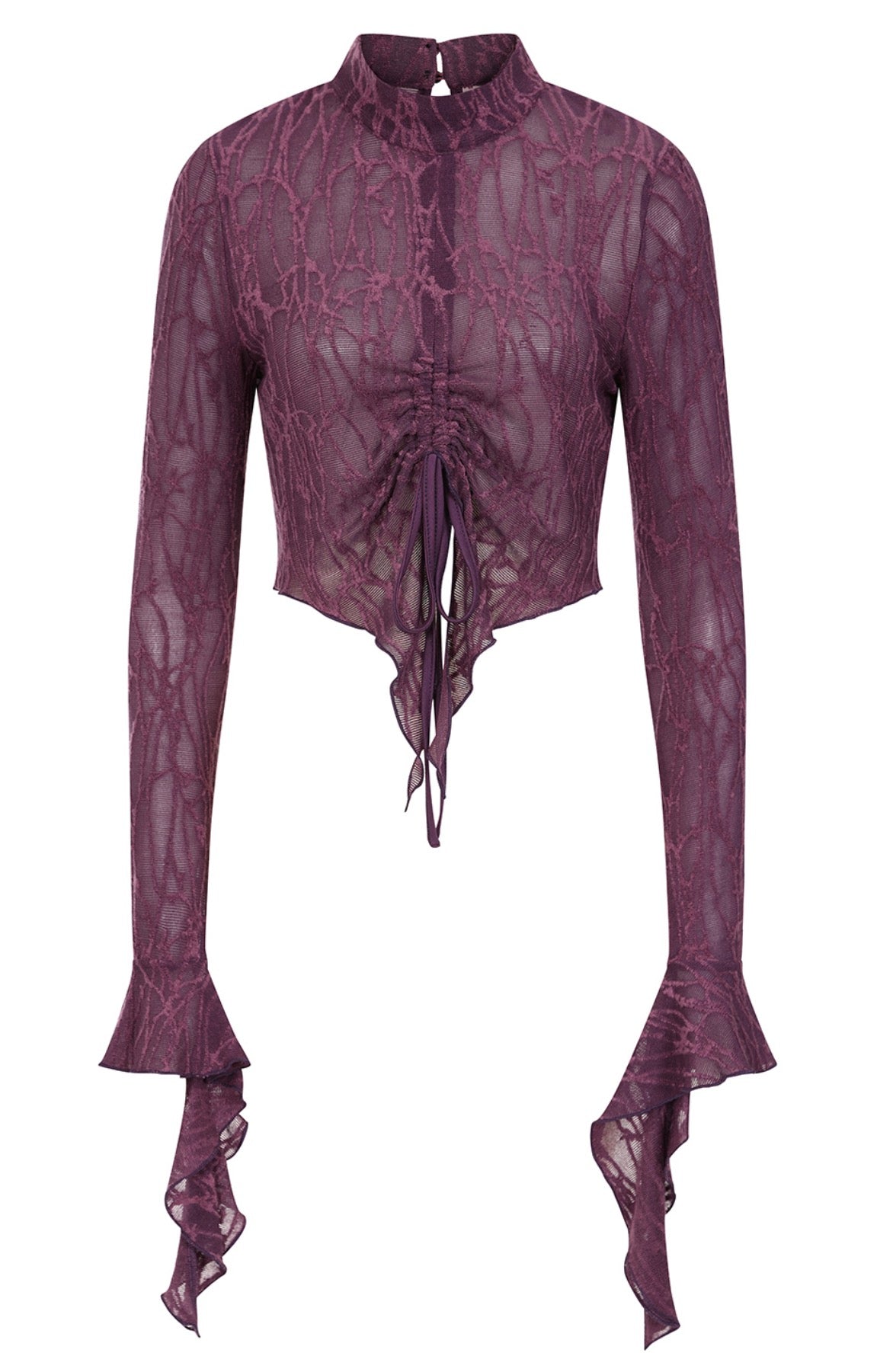 AUBERGINE ABYSSIA TOP