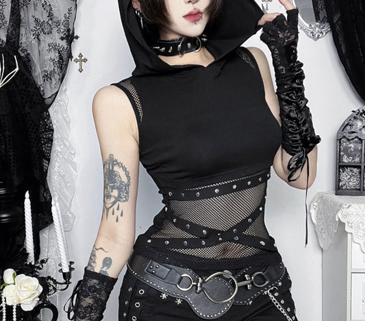 Lattice Gloom Top