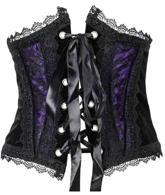 K084 -Waspie - Black / Purple