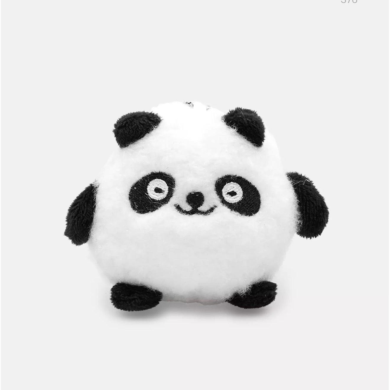 Panda plush keychain