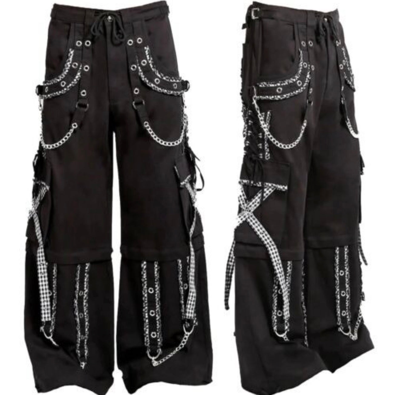 Peep dark street pants