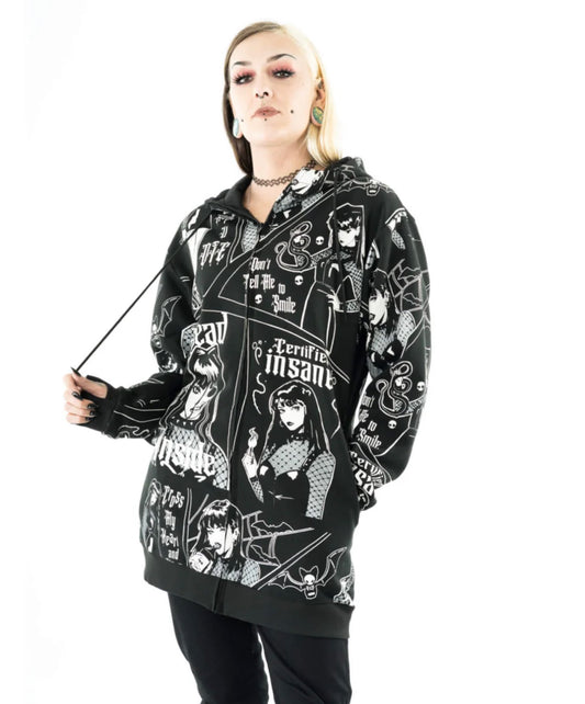 CERTIFIED INSANE HOOD - BLACK