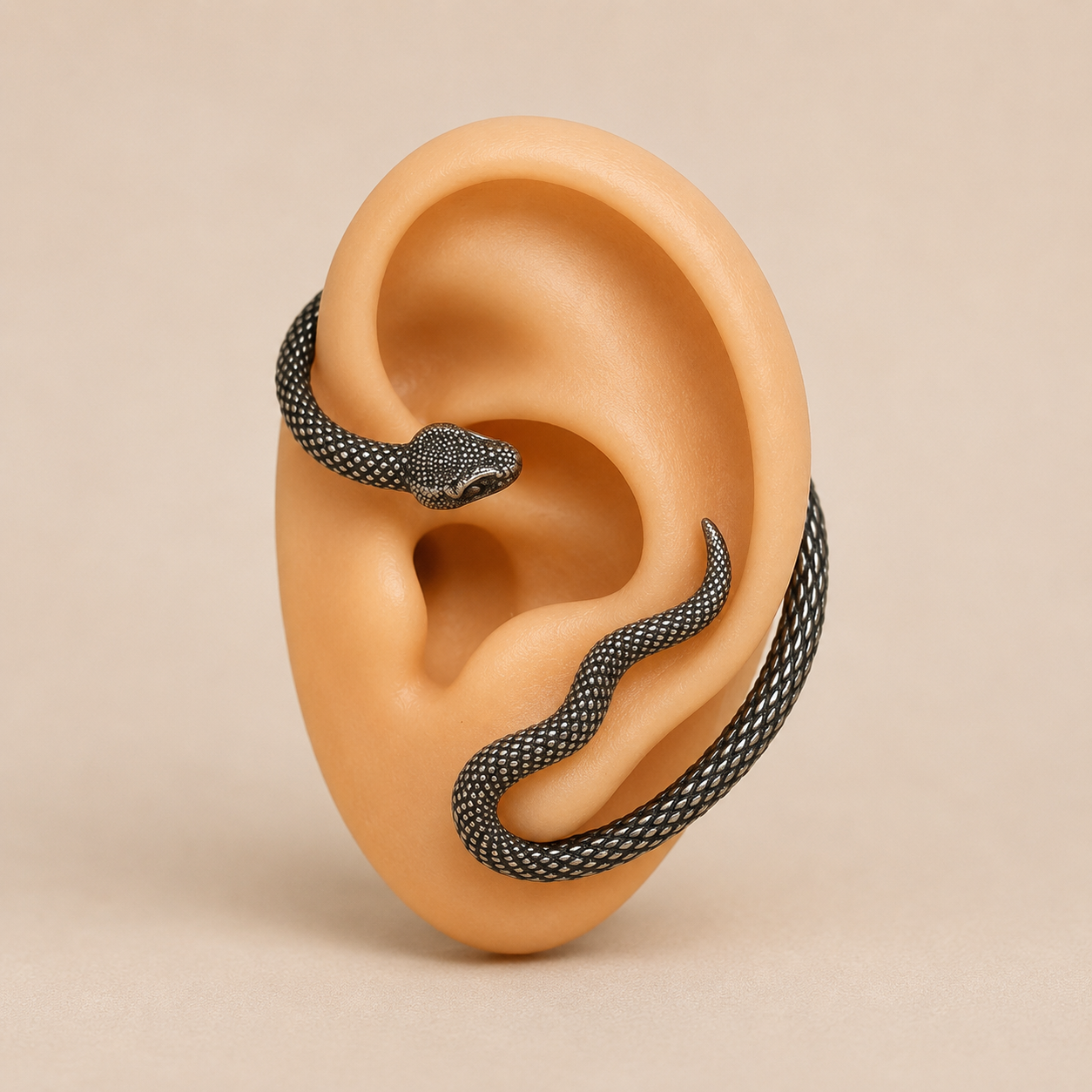 Snake earring