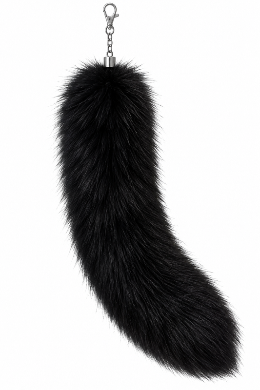 Fur tail- black