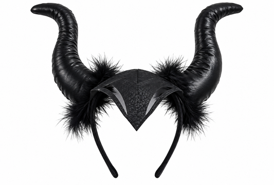 Demon horn headband