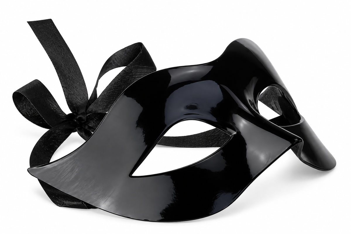 Venice mask-black