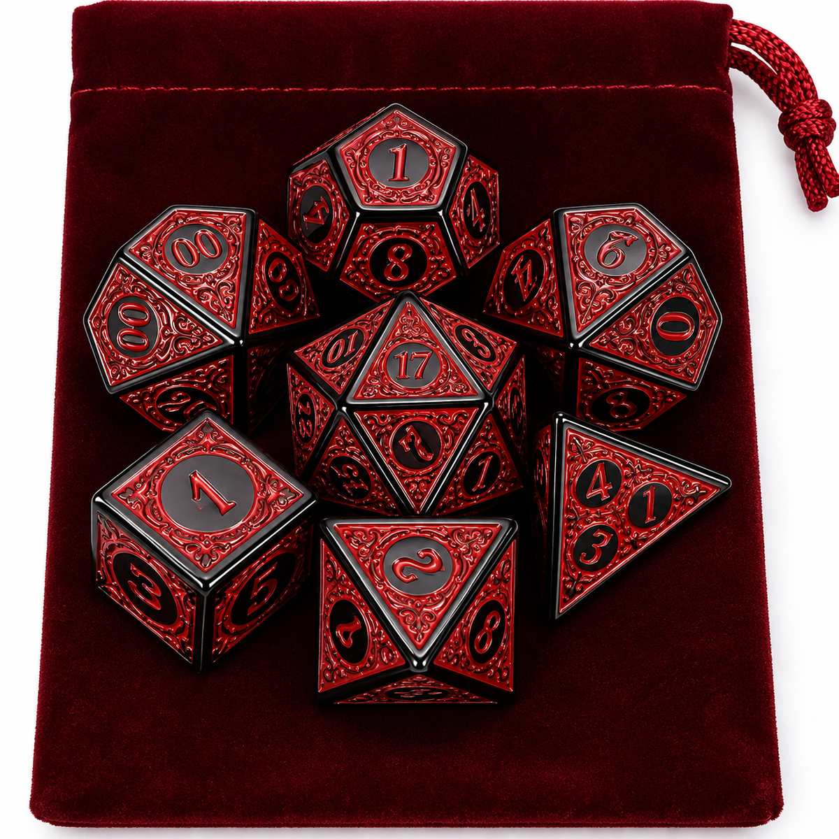 Dice rune - red