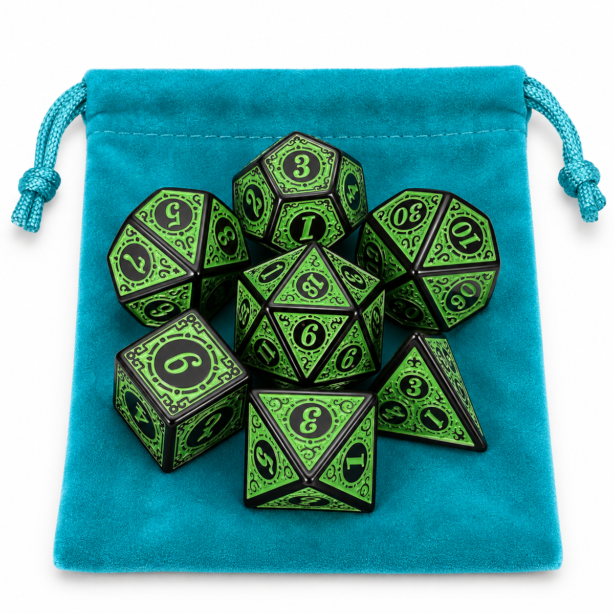 Dice rune- green