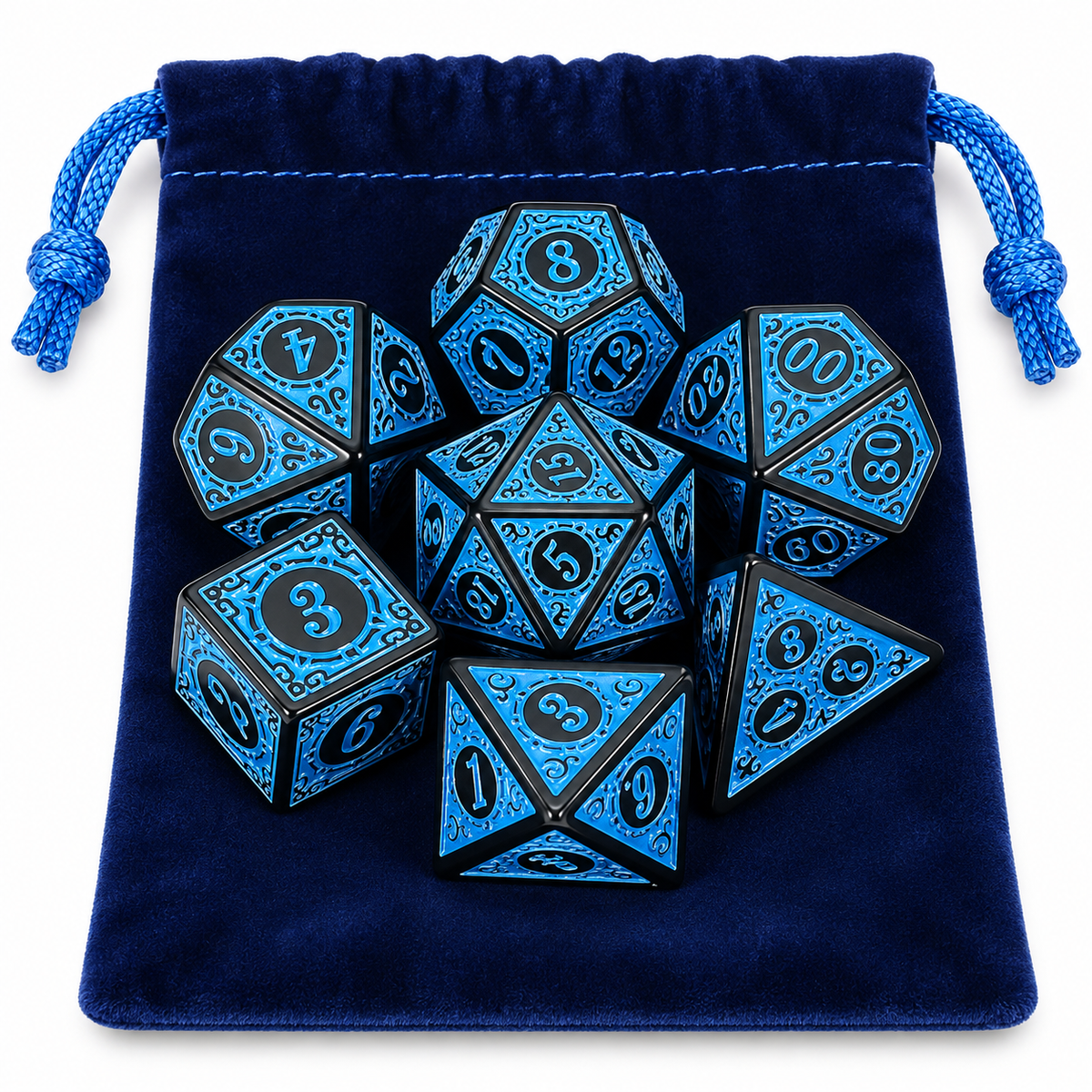 Dice rune- blue