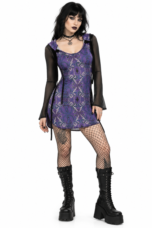 Dress purple