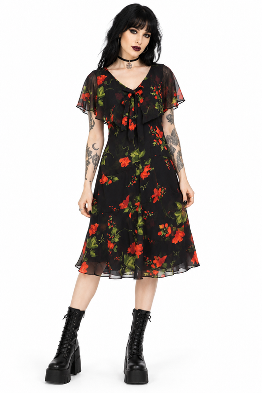 Dress -roses