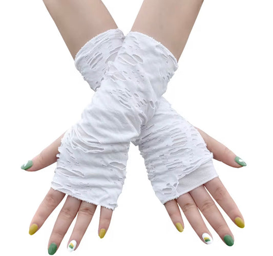 Cosplay gloves-white