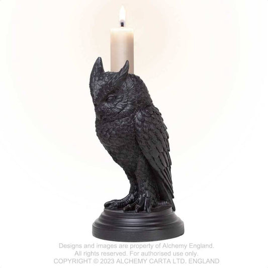 Owl candelstick