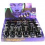 Saffron Zombie Nights Black Nail Polishes -Ebony